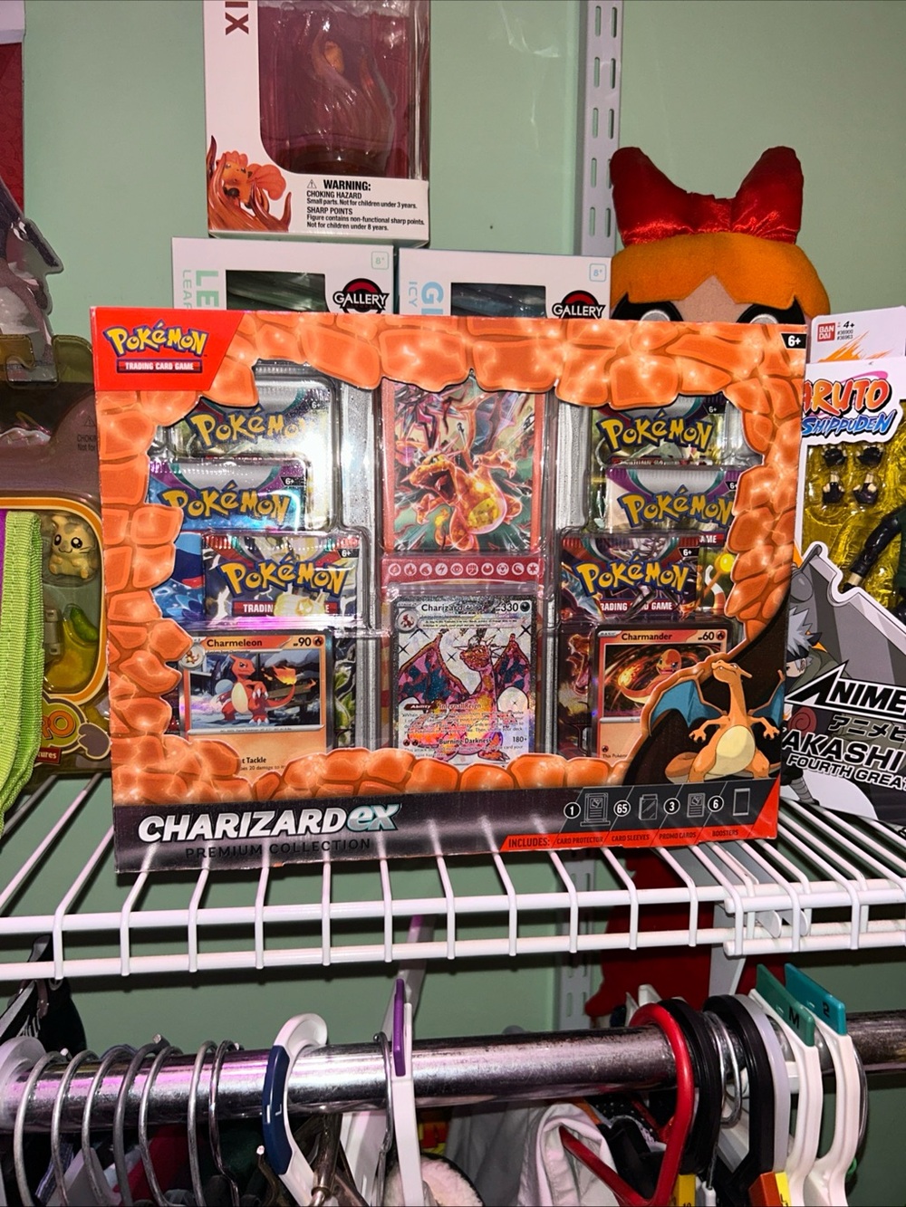 Charizard EX Premium Collection - Orange Charizard Trading Card Set